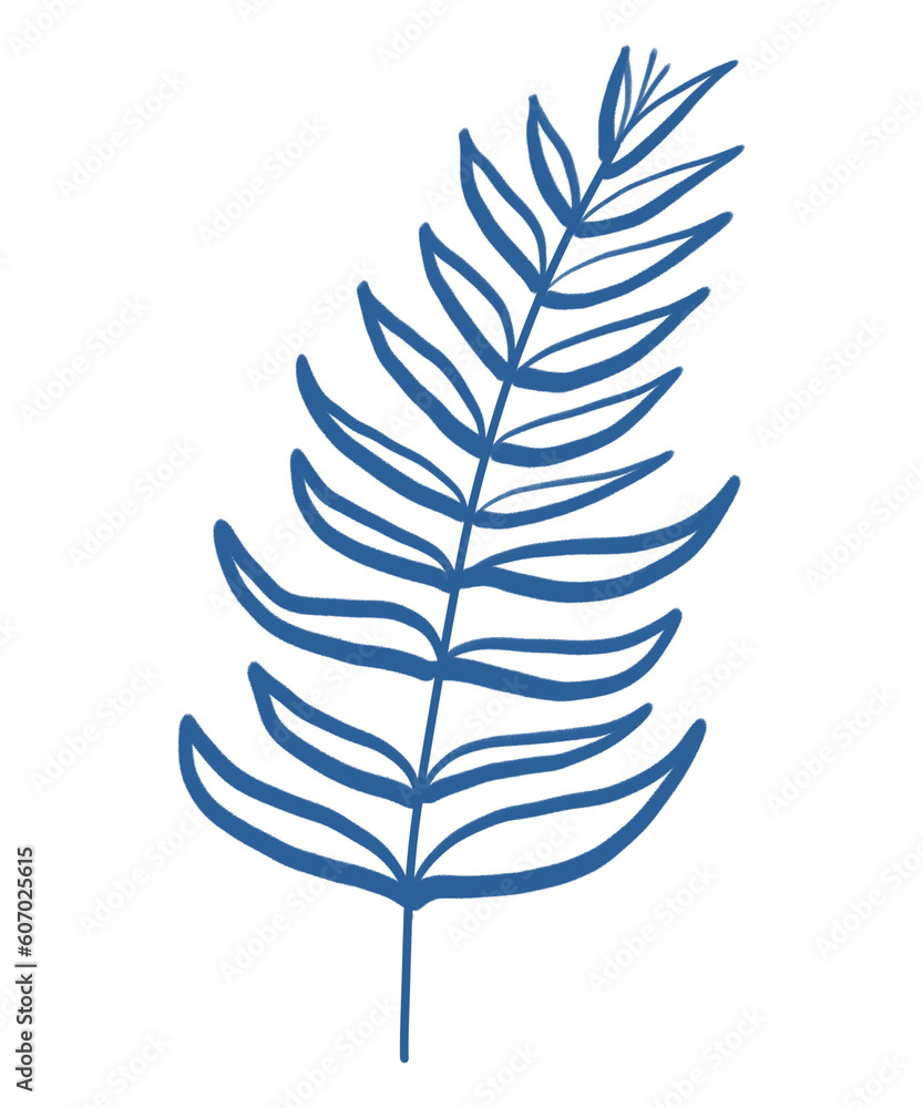Fototapeta premium leaf of summer