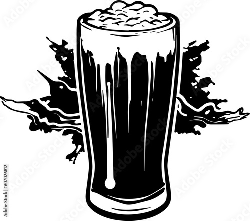 Beer glass icon iweb sign symbol logo label