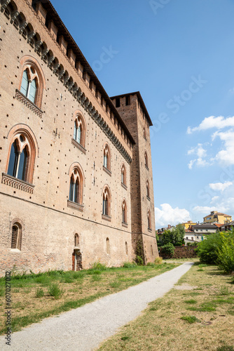 Fototapeta Naklejka Na Ścianę i Meble -  Castello Visconteo - the Visconti Castle of Pavia, Lombardy region, Italy
