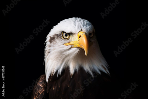 Strong American eagle Generative AI