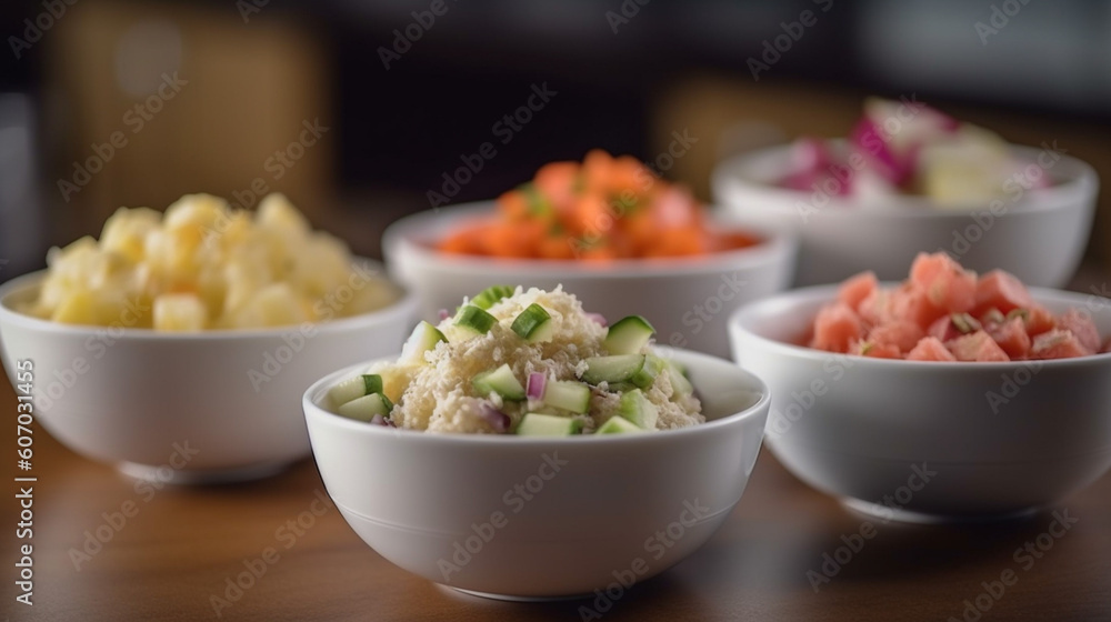 bowl of vegetables Generative AI bowl of vegetables Generative AI