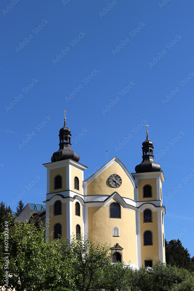 Church of the Assumption of the Virgin Mary in Neratov, Czech republic Church of the Assumption of the Virgin Mary in Neratov, Czech republic