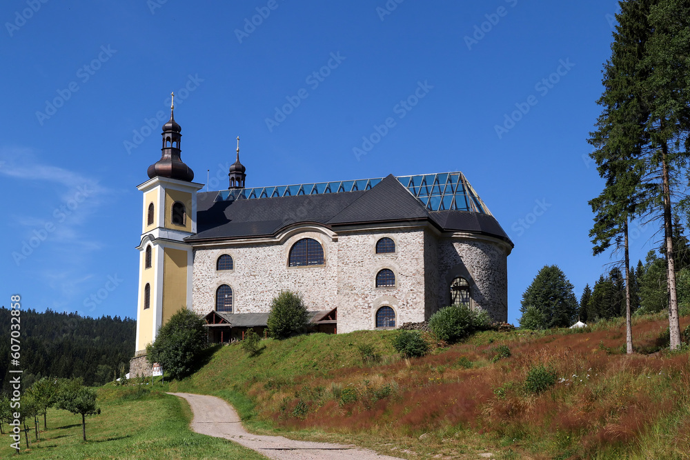 Church of the Assumption of the Virgin Mary in Neratov, Czech republic