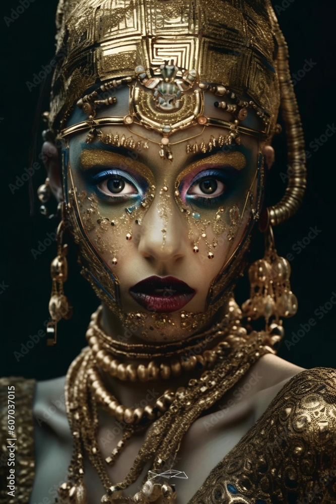 Portrait of a beautiful woman Generative AI Portrait of a beautiful woman Generative AI