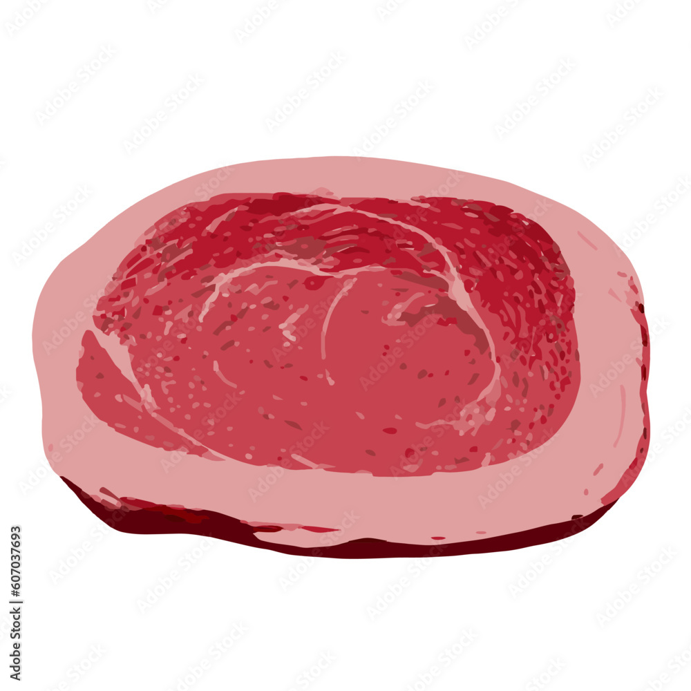 Fototapeta premium Meat, Beef, Vegetables, Shabu, Grilled, Hotpot, BBQ, steak, grill, pork, burger, Steakhouse, Farm-fresh, sliced beef, food, food draw, Pho, Nabe, noodle, cooking