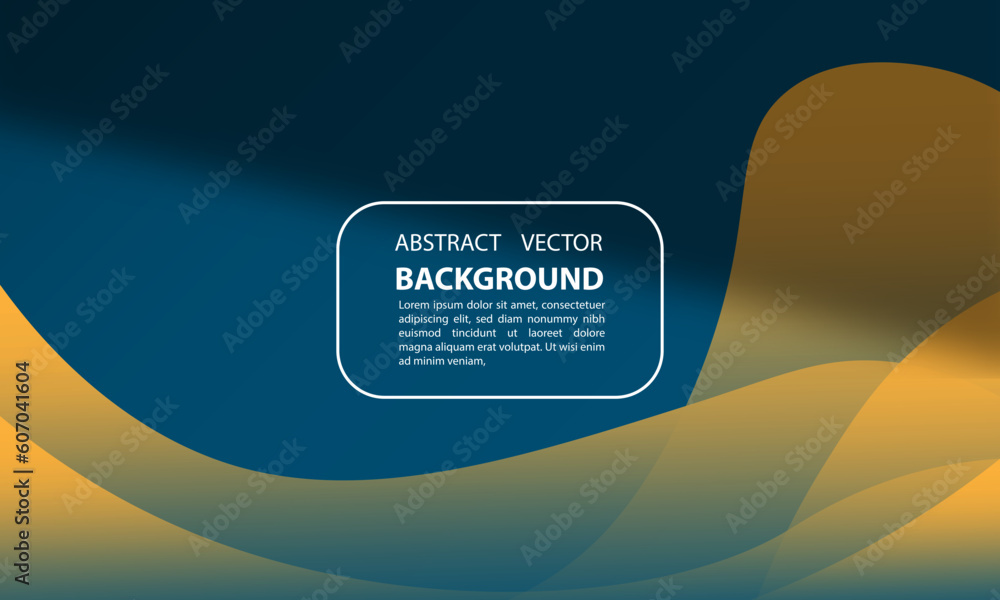 Dark blue background with a conceptual design and editable text