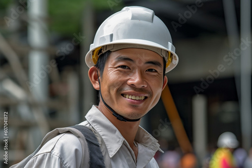 建設作業員のイメージ：AI生成画像