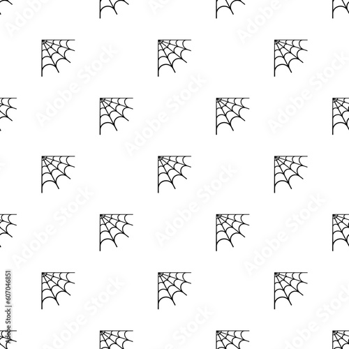 Spider Web Icon Seamless Pattern Y_2203003
