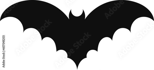 Halloween decorations concept. Halloween with  black bats.