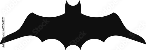 Halloween decorations concept. Halloween with  black bats.