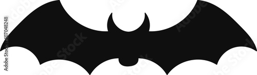 Halloween decorations concept. Halloween with  black bats.