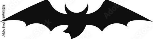 Halloween decorations concept. Halloween with  black bats.