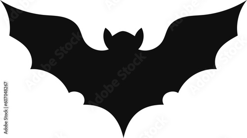Halloween decorations concept. Halloween with  black bats.