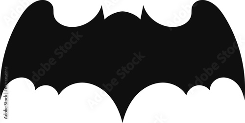 Halloween decorations concept. Halloween with  black bats.