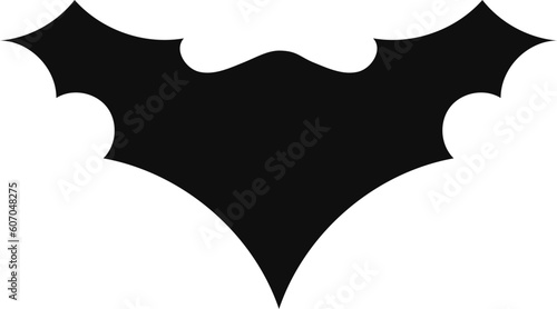 Halloween decorations concept. Halloween with  black bats.