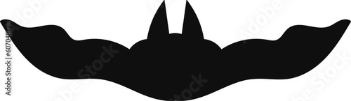 Halloween decorations concept. Halloween with  black bats.