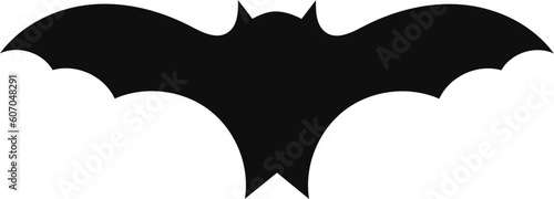 Halloween decorations concept. Halloween with  black bats.