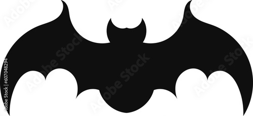 Halloween decorations concept. Halloween with  black bats.