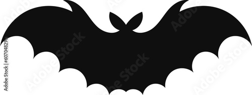 Halloween decorations concept. Halloween with  black bats.