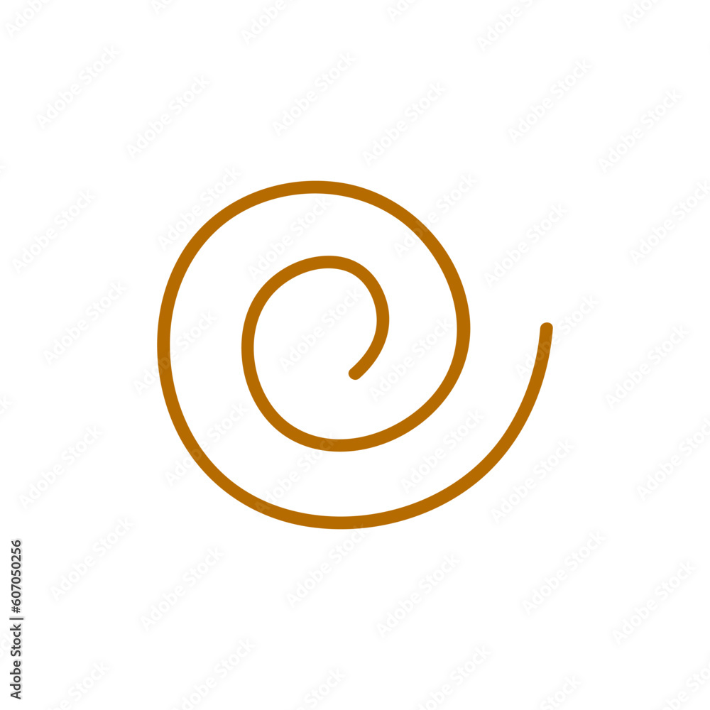 abstract symbol of a spiral abstract symbol of a spiral