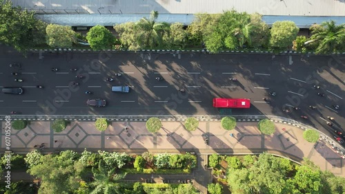 Simpang Lima Semarang, landmark Semarang view frome above
 photo