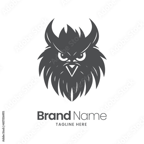 Owl logo design  owl mascot logo design  owl illustration  owl minimal logo vector 