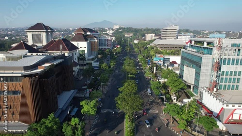 Simpang Lima Semarang, landmark Semarang view frome above
 photo