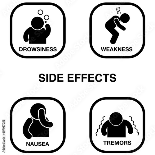 Drug Side Effects Symptom icon