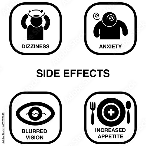 Drug Side Effects Symptom icon