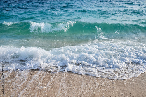 turquoise water in the mediterranean sea