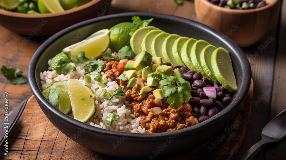 rice with vegetables Generative AI rice with vegetables Generative AI