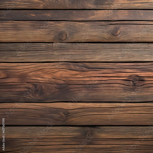 Dark wooden texture. Rustic three-dimensional wood texture. Wood background. AI generated