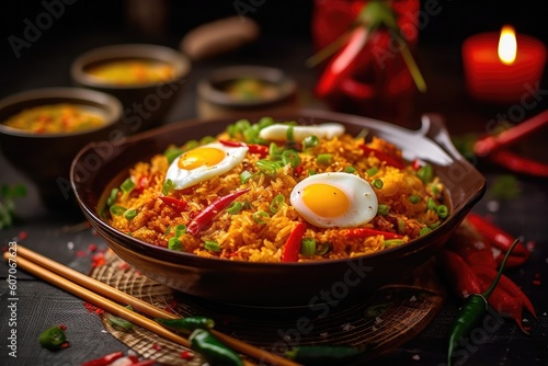 Savor the Flavor: Delicious Fried Rice Stir-Frying in a Pan