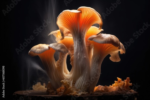 Nature's Artistry: Stunning Oyster Mushroom in Full Bloom © Arthur