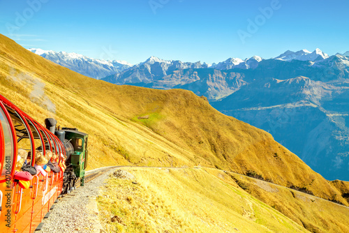 Rothornbahn, bei Brienz, Schweiz  photo