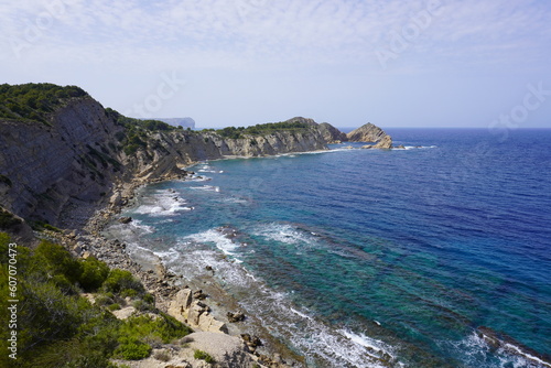 wonderful coast of alicante, beaches of javea and altea © cff999