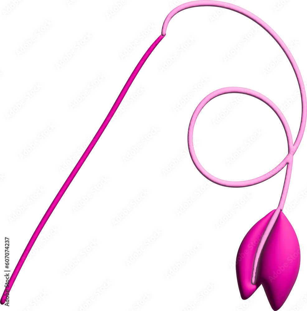 3d Pink cat toy 3d Pink cat toy