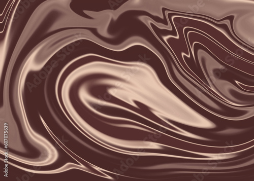 Close up of chocolate texture liquid abstract backgrounds Abstract Delicacy