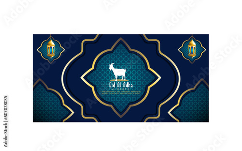 Free vector background for eid al-adha celebration