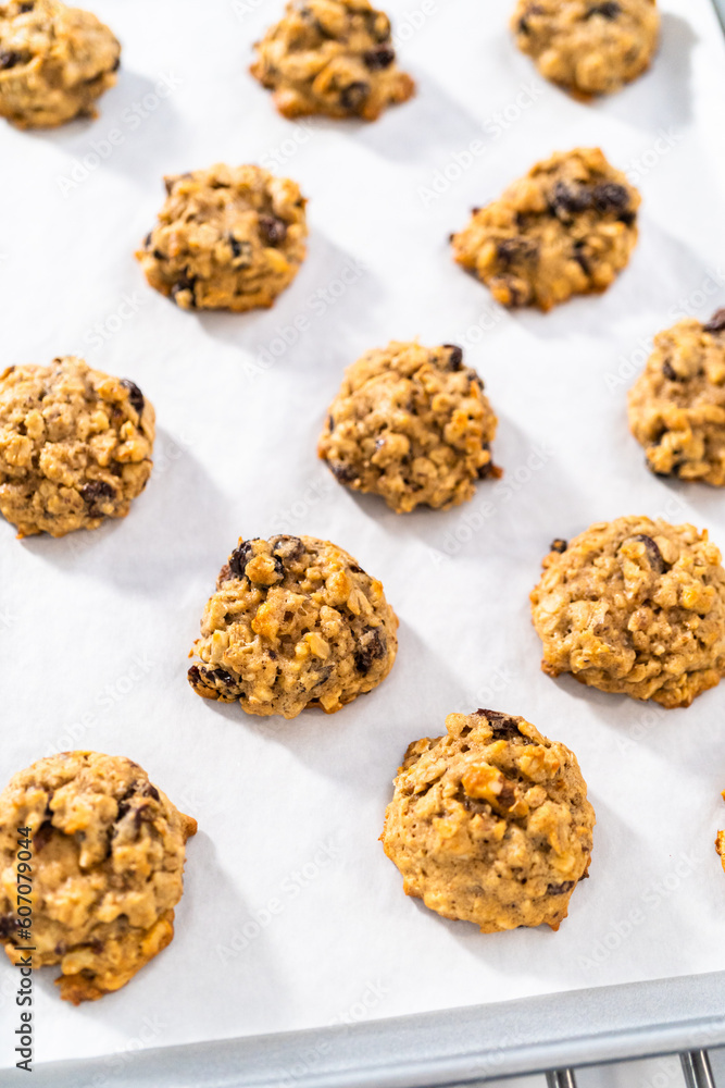 Soft Oatmeal Raisin Walnut Cookies Soft Oatmeal Raisin Walnut Cookies