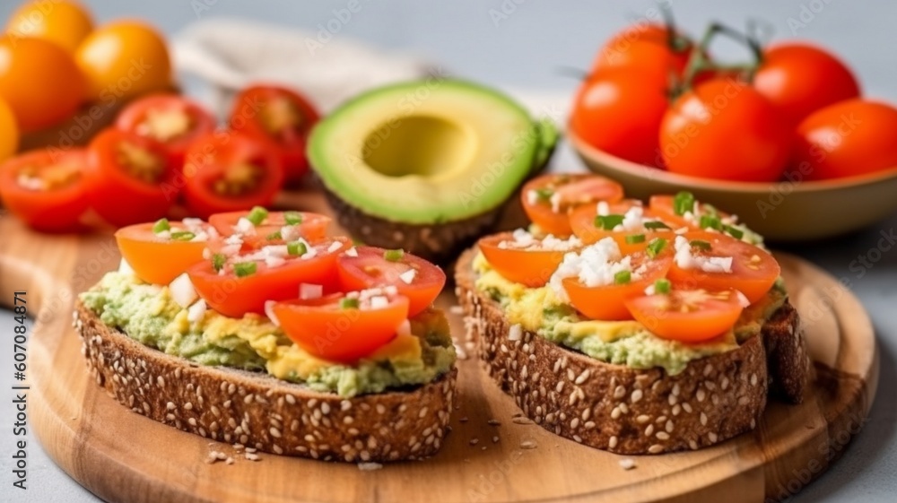 Avocado cheddar toast Generative AI Avocado cheddar toast Generative AI