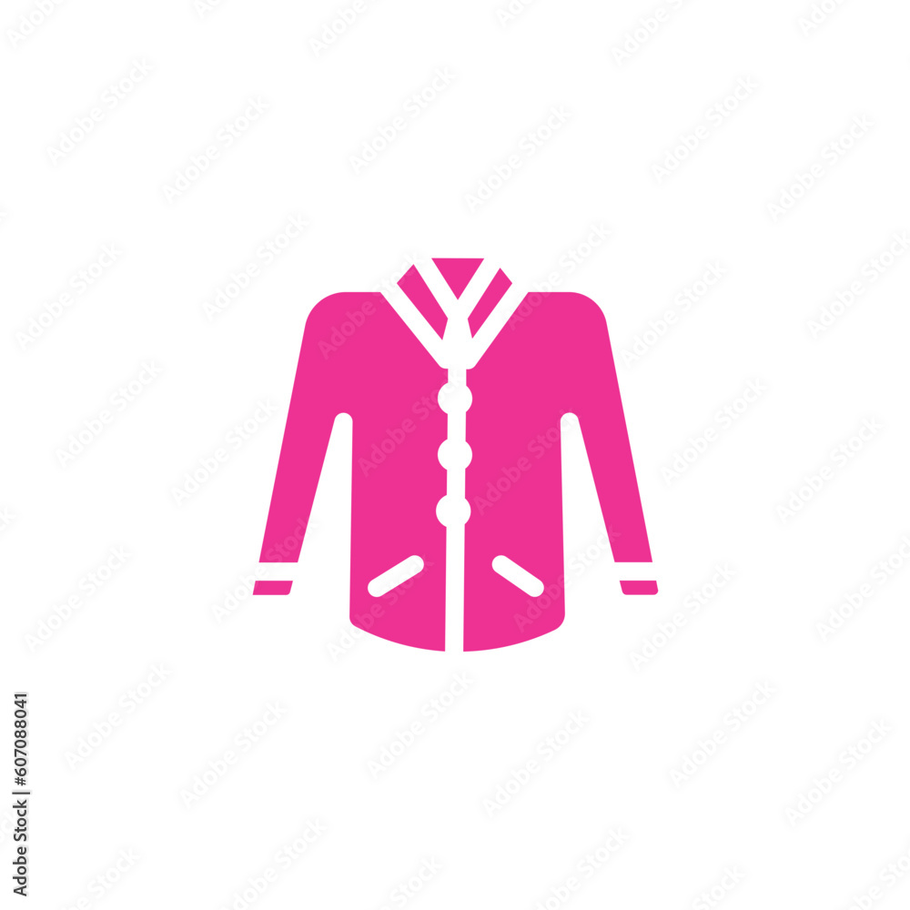 Cloth Fabric Shirt Solid Icon Cloth Fabric Shirt Solid Icon