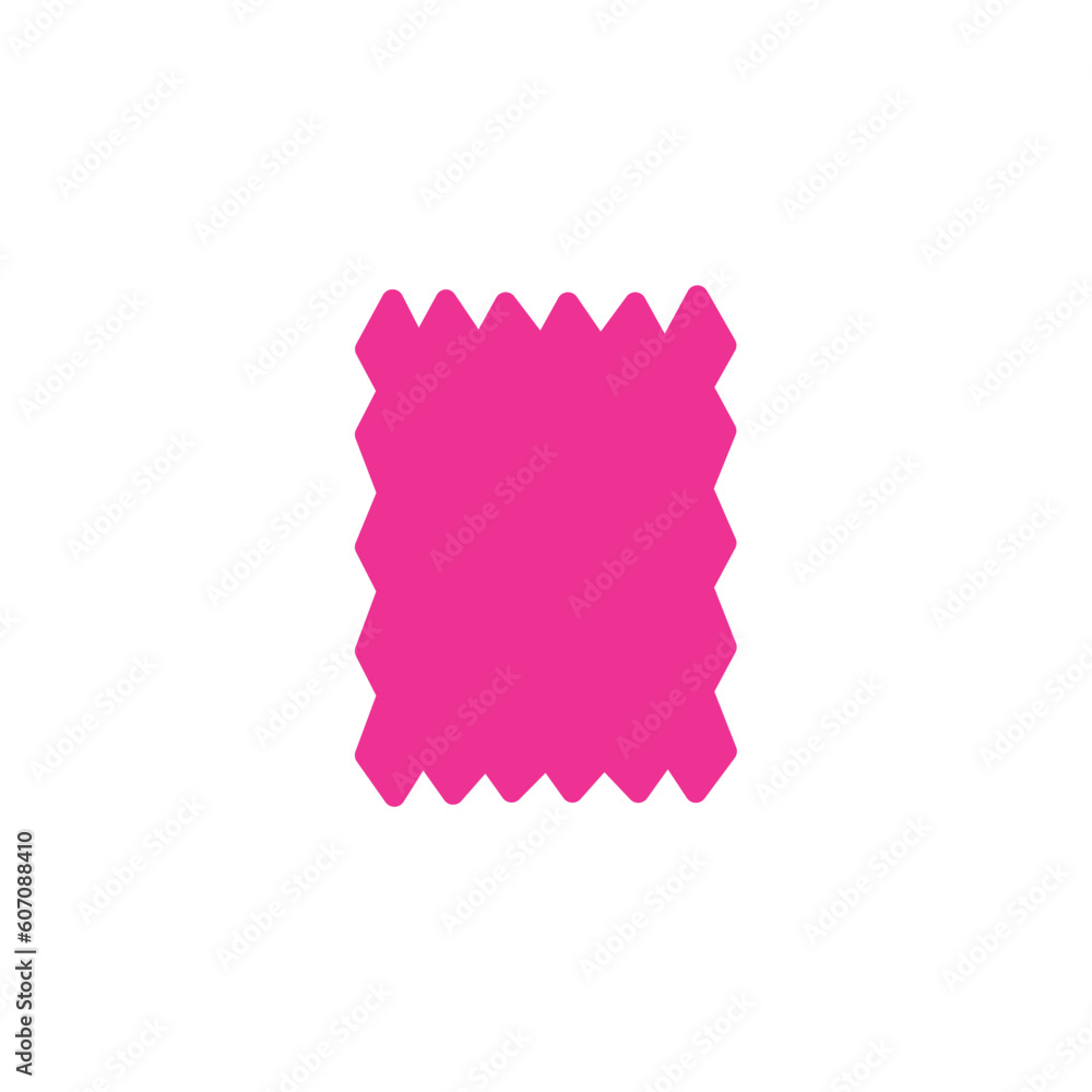 Design Fabric Sample Solid Icon Design Fabric Sample Solid Icon