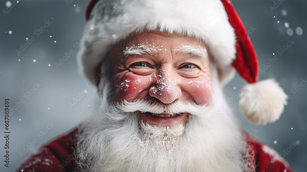Santa Claus front view Santa Claus front view