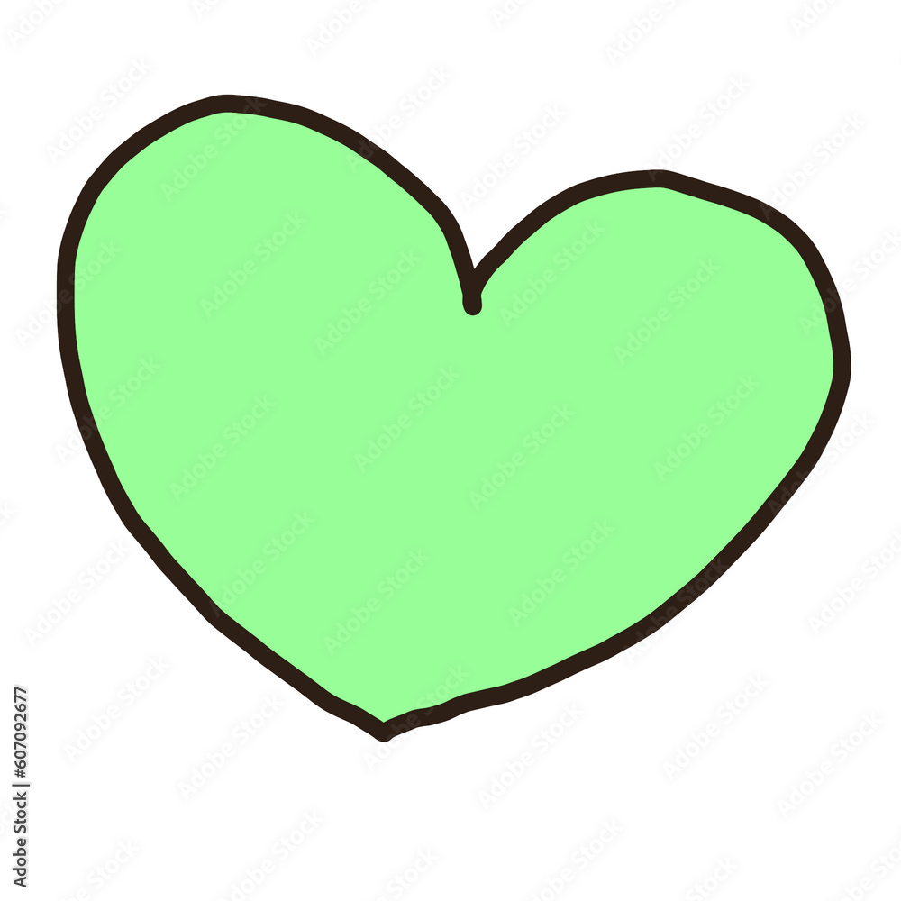green leaf heart green leaf heart