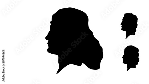 Foto Sandro Botticelli silhouette