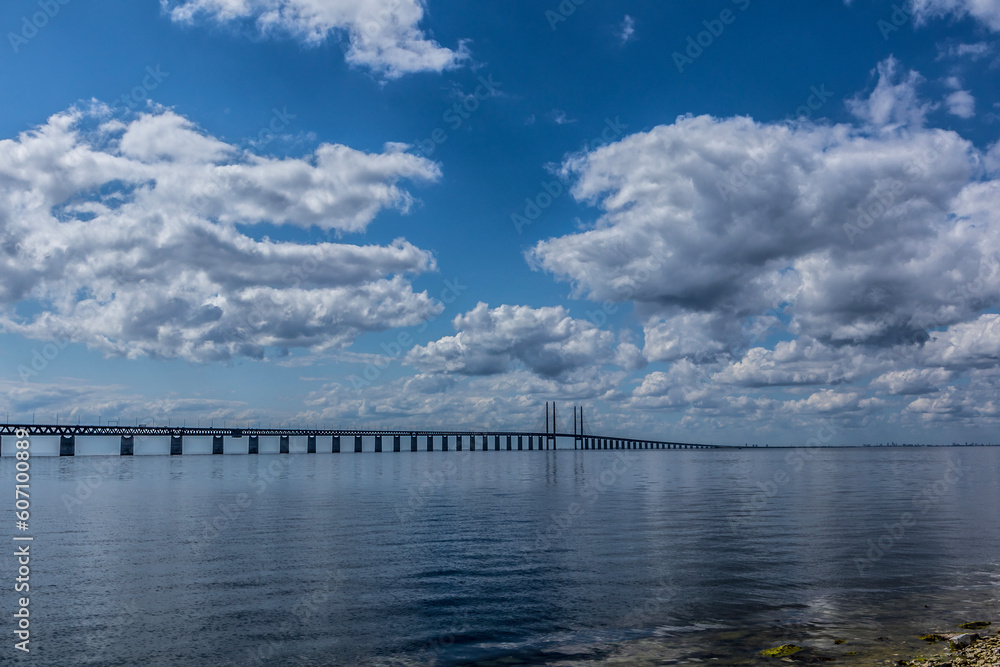 øresund bridge,
bridge between sweden and Denmark