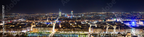 Panorama de Lyon en France © Ludovic Charlet