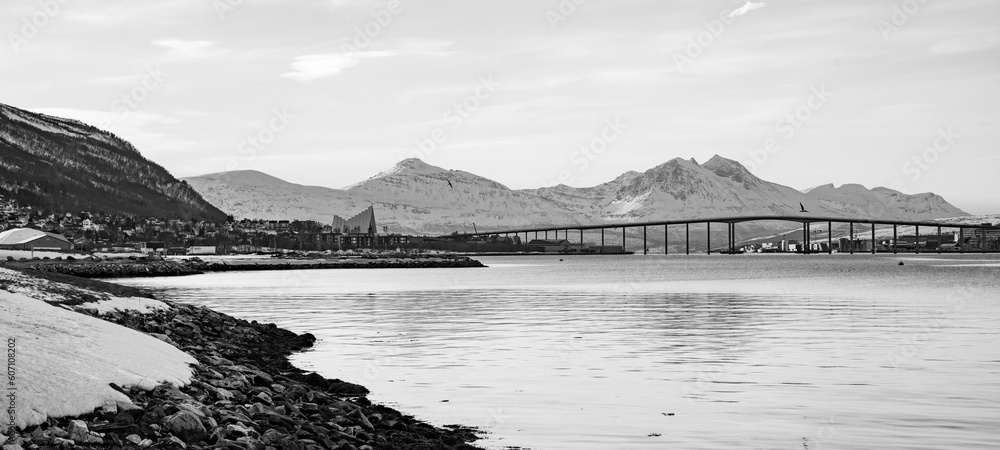 Fototapeta premium Tromsø Bridge Tromsøbrua