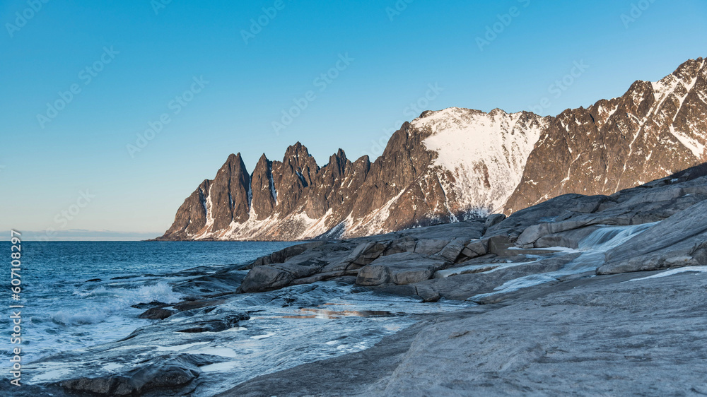Devil's Teeth, Ersfjord, Senja, Norway Devil's Teeth, Ersfjord, Senja, Norway